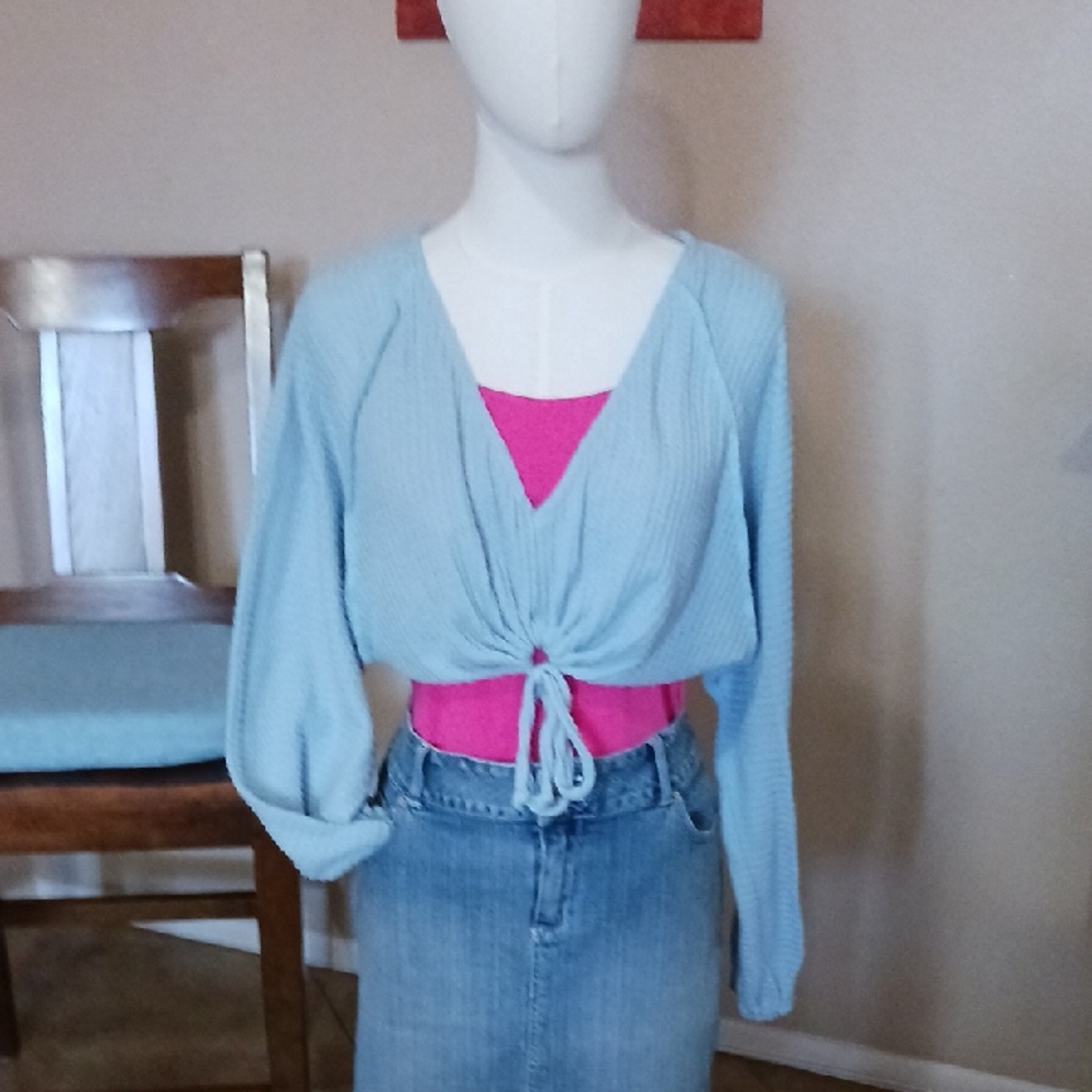NWT- Urban Outfitters Light Blue Sweater